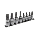 Sealey Premier Imperial Lock-On&trade; Hex Socket Bit Set 1/4" & 3/8"Sq Drive 8pc AK65602