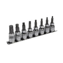 Sealey Premier Imperial Lock-On&trade; Hex Socket Bit Set 3/8"Sq Drive 8pc AK65603