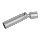 Sealey Spark Plug Socket with Universal Joint 3/8"Sq Drive 12-Point 14mm AK6569