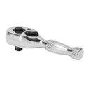 Sealey Premier Stubby Pear-Head Ratchet Wrench with Flip Reverse 1/4"Sq Drive AK660S