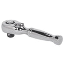 Sealey Premier Stubby Pear-Head Ratchet Wrench with Flip Reverse 3/8"Sq Drive AK661S