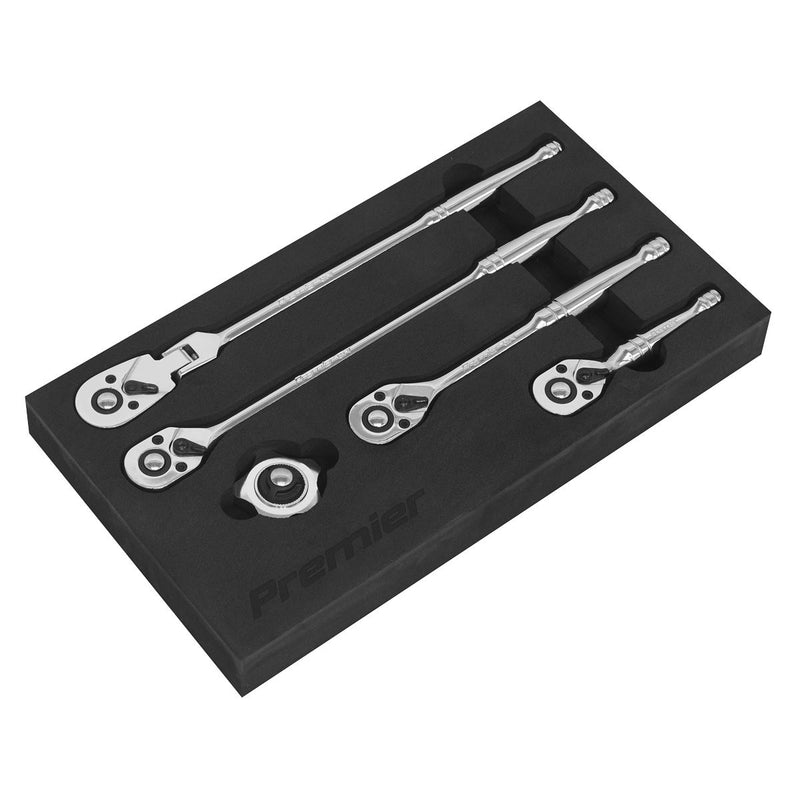 Ratchet Wrench Master Set 5pc 3/8"Sq Drive