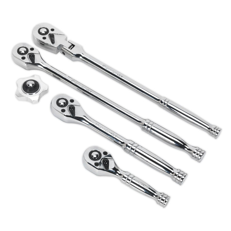 Ratchet Wrench Master Set 5pc 3/8"Sq Drive