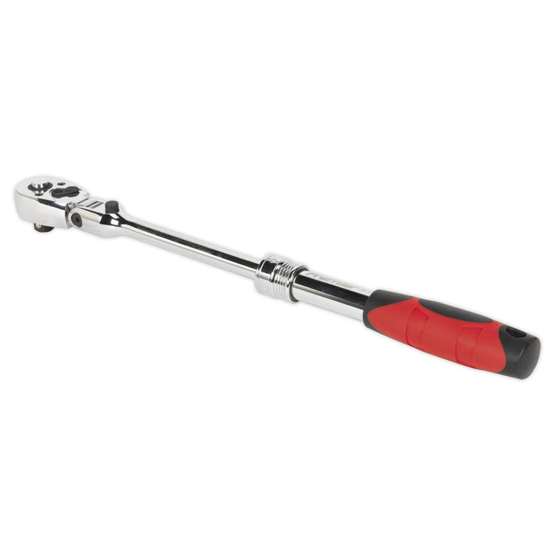 Flexi-Head Ratchet Wrench 3/8"Sq Drive Extendable