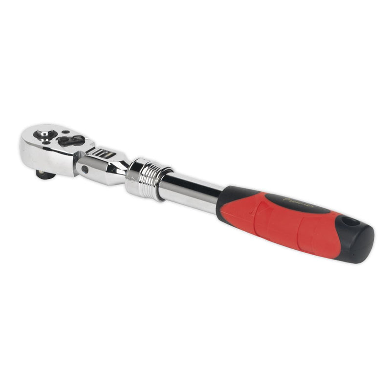 Flexi-Head Ratchet Wrench 3/8"Sq Drive Extendable