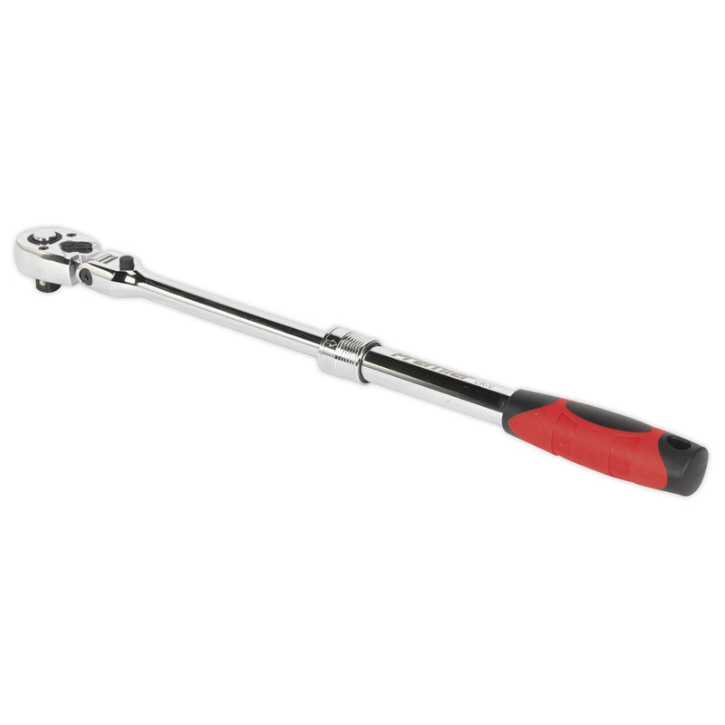 Flexi-Head Ratchet Wrench 1/2"Sq Drive Extendable