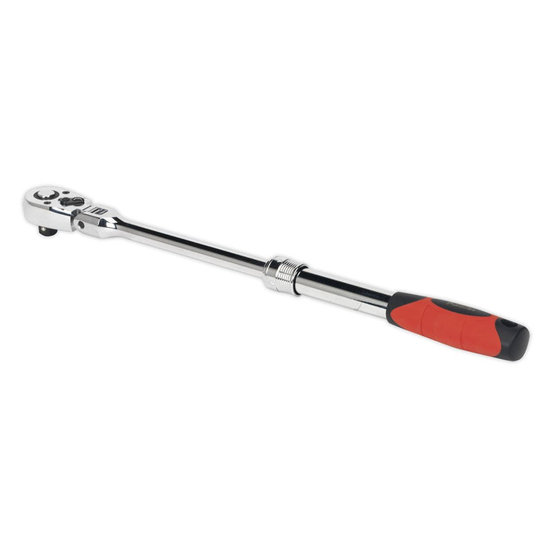 Flexi-Head Ratchet Wrench 1/2"Sq Drive Extendable