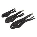 Sealey Locking Pliers Set 3pc AK668