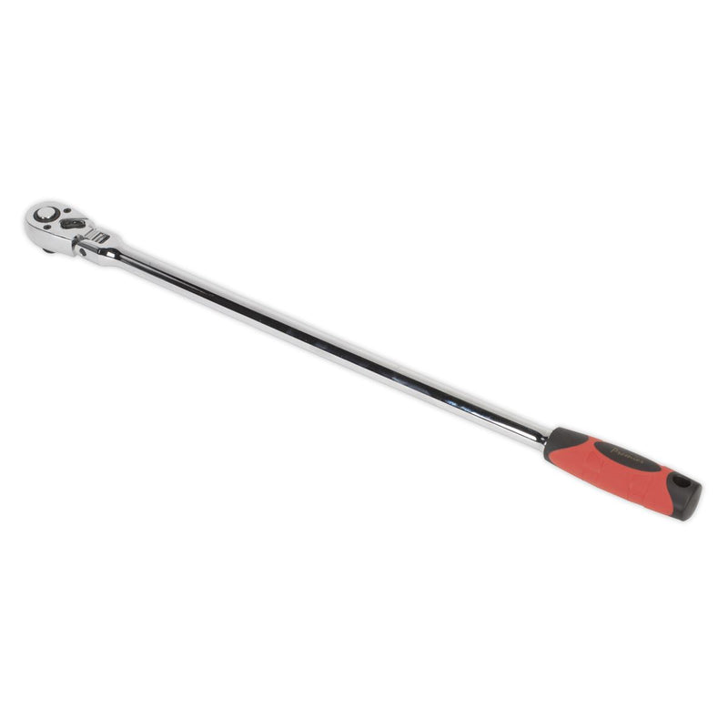 Ratchet Wrench Flexi-Head Extra-Long 600mm 1/2"Sq Drive