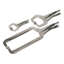 Sealey Premier Locking C-Clamp Set 3pc AK66