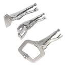 Sealey Premier C-Clamp & Welding Clamp Set 3pc AK67