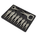 Sealey Premier Locking Pliers Set 10pc AK6800