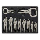 Sealey Premier Locking Pliers Set 10pc AK6800