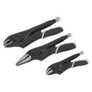 Sealey Premier Black Quick Release Locking Pliers Set 3pc AK6863B