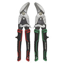 Sealey Premier High Leverage Offset Aviation Tin Snip Set 2pc AK69072