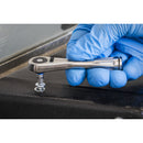 Sealey Premier Stainless Steel Micro Bit Driver Ratchet 1/4"Hex AK6962