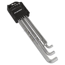 Sealey Hex Allen Key Set 9pc Extra Long 90-230mm Stubby Premier 1.5-10mm AK7174