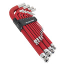 Sealey Premier Jumbo Anti-Slip Ball-End Hex Key Set 13pc AK7187