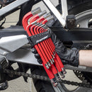 Sealey Premier Jumbo Anti-Slip Ball-End Hex Key Set 13pc AK7187