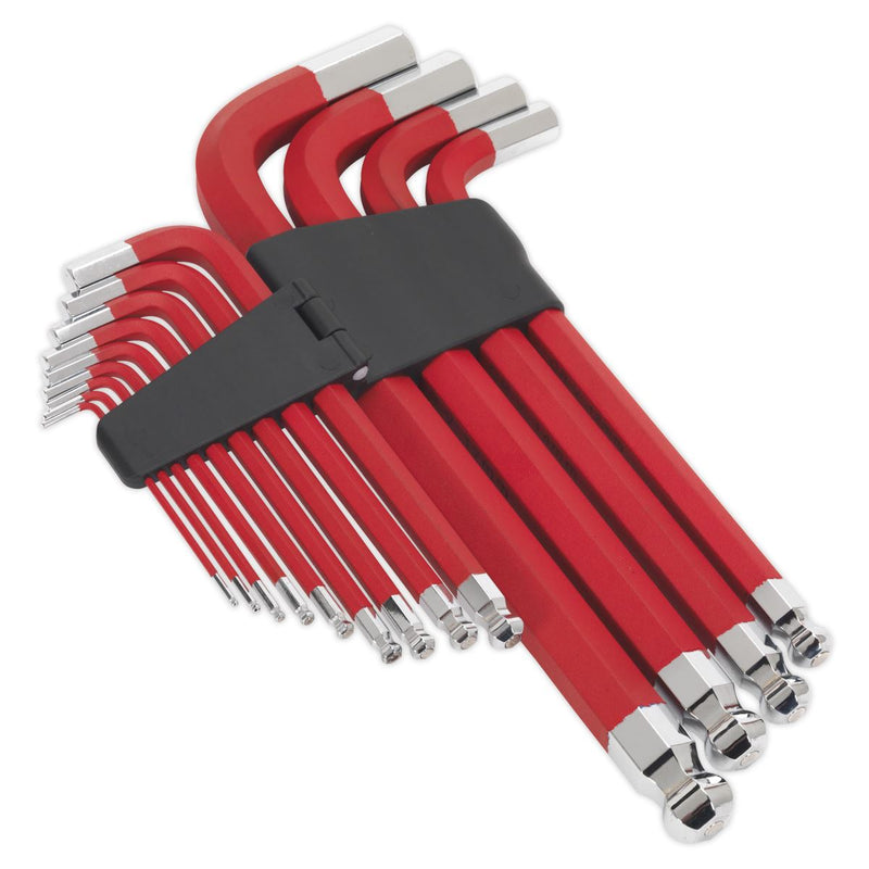 Jumbo Ball-End Hex Key Set 13pc Anti-Slip - Metric