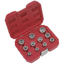 Sealey Premier Bolt Extractor Socket Set 3/8"Sq Drive 11pc AK7281
