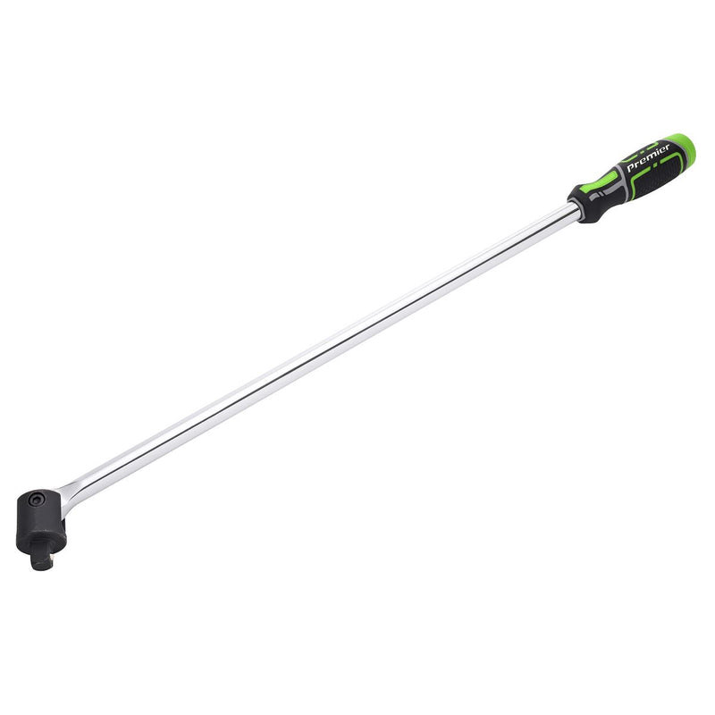 Breaker Bar 600mm 1/2"Sq Drive - Hi-Vis Green