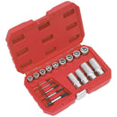 Sealey Premier Bolt, Stud & Screw Extractor Set 18pc AK751
