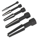 Sealey Double Edge Screw Extractor Set 5pc AK752