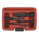 Sealey Double Edge Screw Extractor Set 5pc AK752