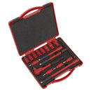 Sealey Premier Insulated Socket Set 3/8"Sq Drive 16pc - VDE Approved AK7940