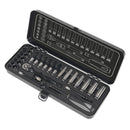 Sealey Premier Black Socket Set 1/4"Sq Drive 32pc AK7970