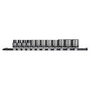 Sealey Premier Black Socket Set 3/8"Sq Drive 12pc AK7992