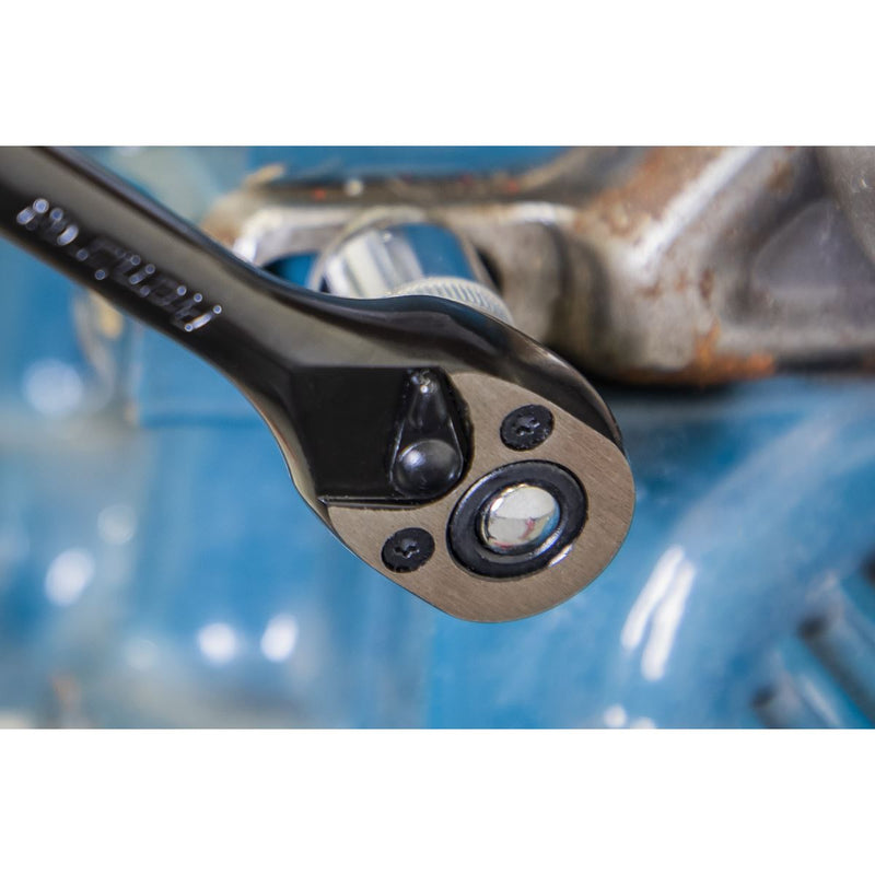 Ratchet Wrench 1/4"Sq Drive - Premier Black