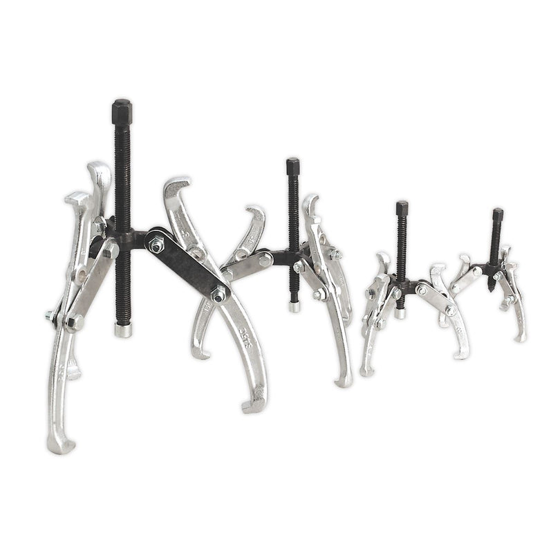 Gear Reversible Puller Set 4pc Triple Leg