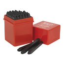 Sealey Letter & Number Punch Set 2.5mm 36pc AK8296