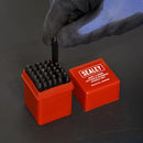 Sealey Letter & Number Punch Set 2.5mm 36pc AK8296
