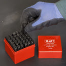 Sealey Letter & Number Punch Set 8mm 36pc AK8297