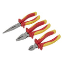 Sealey Premier Pliers Set 3pc - VDE Approved AK83452