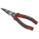 Sealey Premier High Leverage Long Nose Pliers 200mm AK8373
