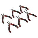 Sealey Premier Mini Pliers Set 6pc AK8381