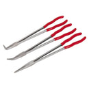 Sealey Premier Extra-Long Needle Nose Pliers Set 400mm 3pc AK8576
