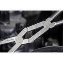 Sealey Premier Needle Nose Pliers 45� Long Reach Double Joint Pliers 335mm AK8592