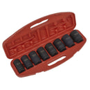 Sealey Premier Deep Impact Socket Set 3/4"Sq Drive 8pc AK885