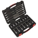 Sealey Premier Platinum Spline Socket Bit Set 3/8"Sq Drive 26pc AK89002