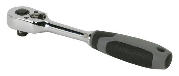 Ratchet Wrench 1/4"Sq Drive Pear-Head Flip Reverse