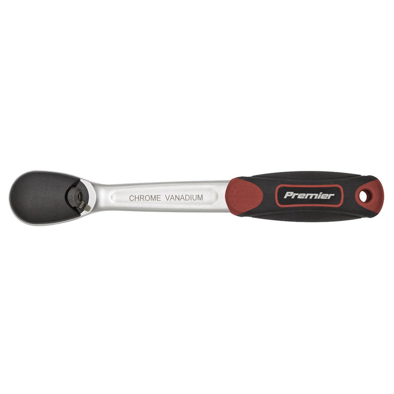 Ratchet Wrench 3/8"Sq Drive Dust-Free Flip Reverse - Premier Platinum