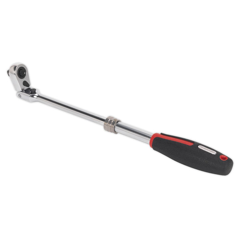 Ratchet Wrench 3/8"Sq Drive Flexi-Head Extendable Premier Platinum