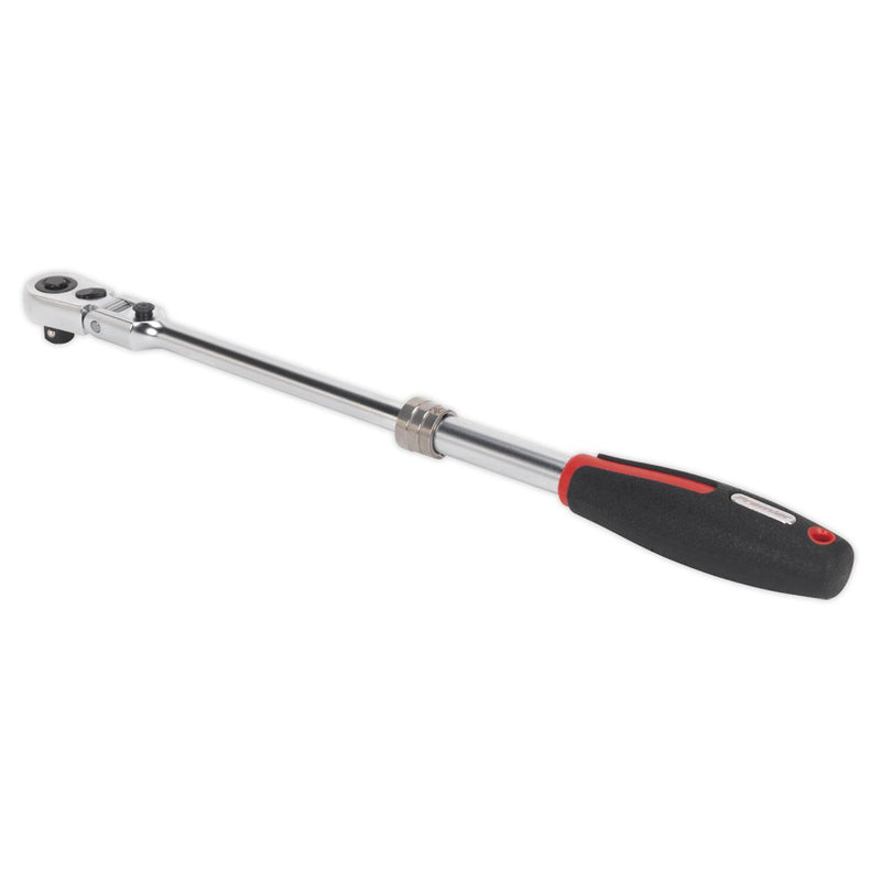 Ratchet Wrench 3/8"Sq Drive Flexi-Head Extendable Premier Platinum