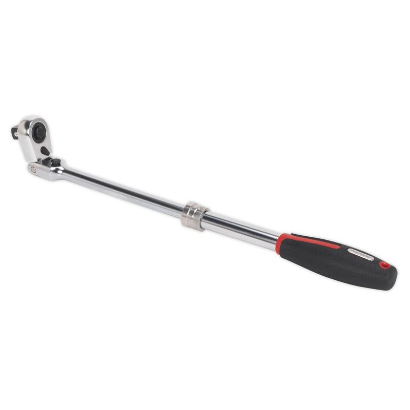 Ratchet Wrench 1/2"Sq Drive Flexi-Head Extendable - Premier Platinum