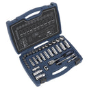 Sealey Premier Socket Set 3/8"Sq Drive 34pc AK8991
